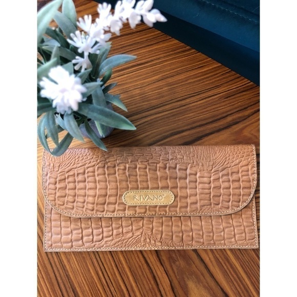 COLOMBIAN made Vegetable Leather Purse Wallet by Rivano - Picture 1 of 8